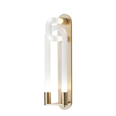 Wall design lamp  Loopi by Articolo Lighting (Gold)