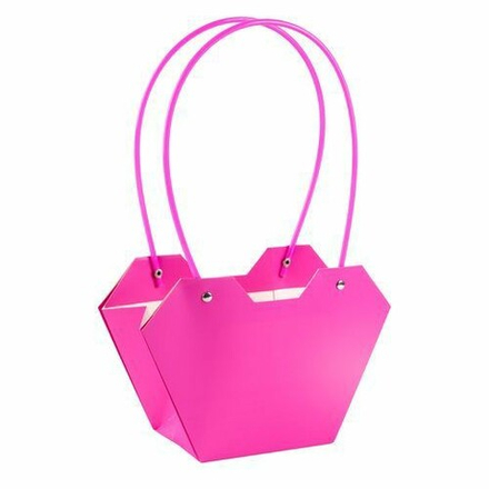 Пакет- трапеция 23.5*12.5*15 ФУКСИЯ