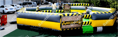 Батут для аттракциона "Увернись от палки" (Melt Down)  8*8*1.7 м