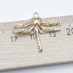 Подвеска Стрекоза, цвет золото, размер 21*24 мм, цена за 1 шт