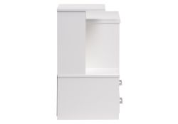 Компьютерный стол Джаз-24 99,6х49,4х86,4 левый белый