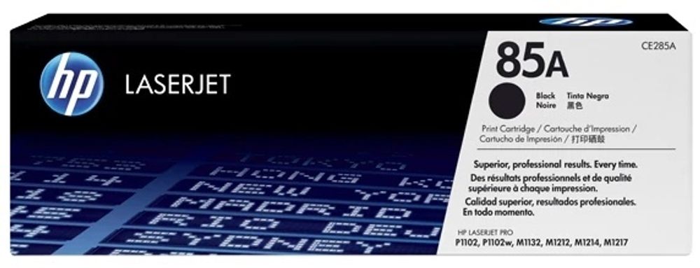 Картриджи HP 85A CE285A черный