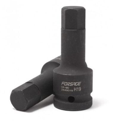 Головка-бита 6-гранная ударная, 24мм 3/4''(L-100мм) RockForce##Rock FORCE RF-2649024