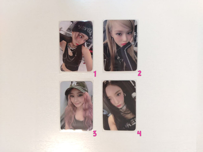 Фотокарты aespa - Whiplash (Soundwave)