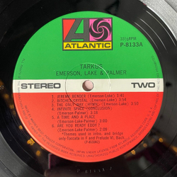 Винтажная виниловая пластинка LP Emerson, Lake and Palmer Tarkus (Japan 1971) (No Obi) Aquatarkus