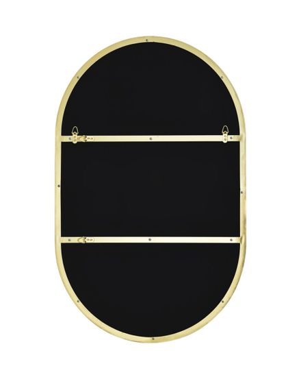 Золотое овальное зеркало “Рейли”