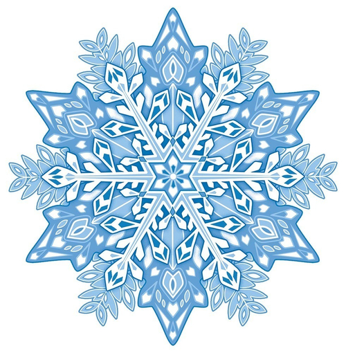Украшение на скотче УСБ-021 Украшение на скотче (большое) Снежинка 46500