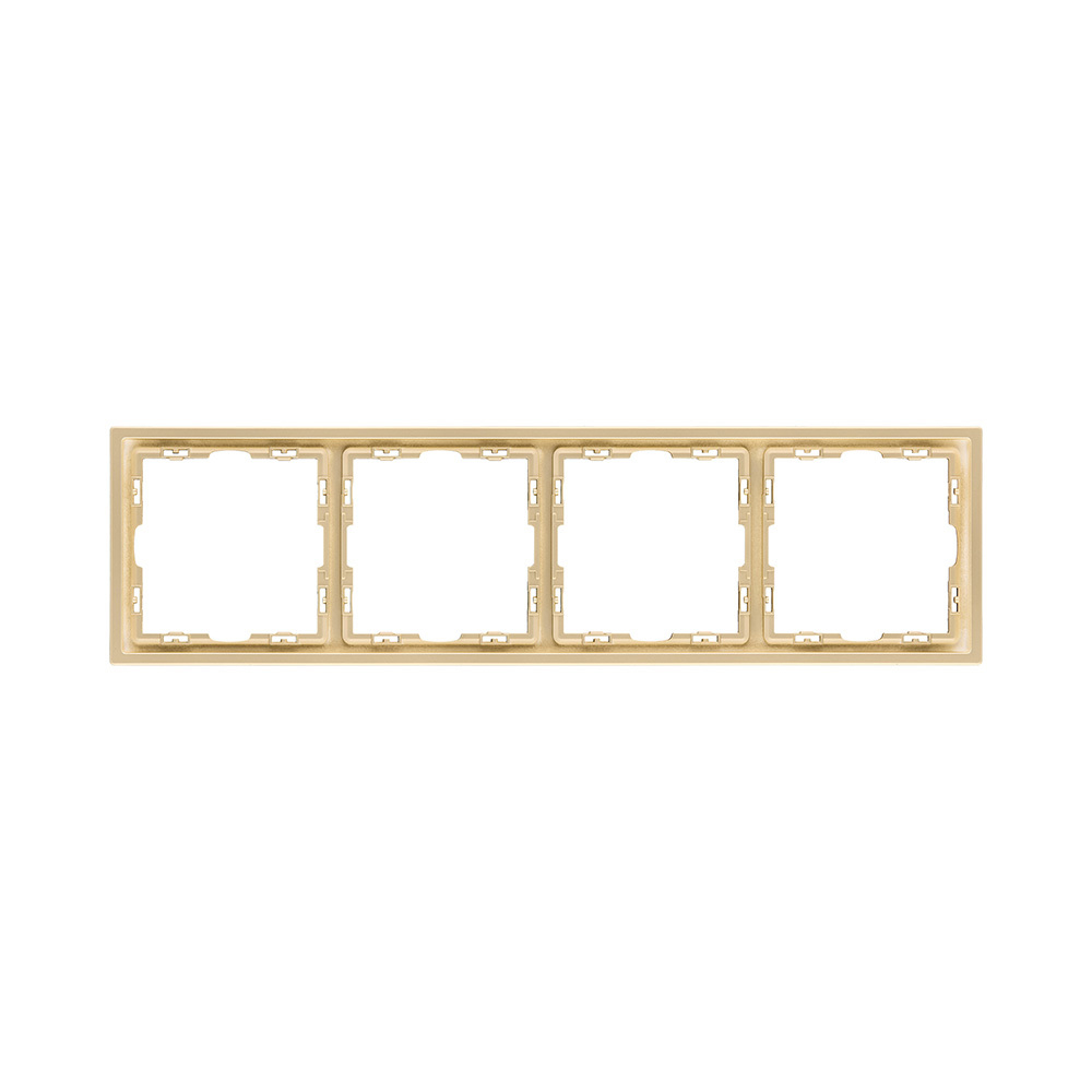 Рамка 4-постовая, золотой Kollinger Eclipse EC4GD