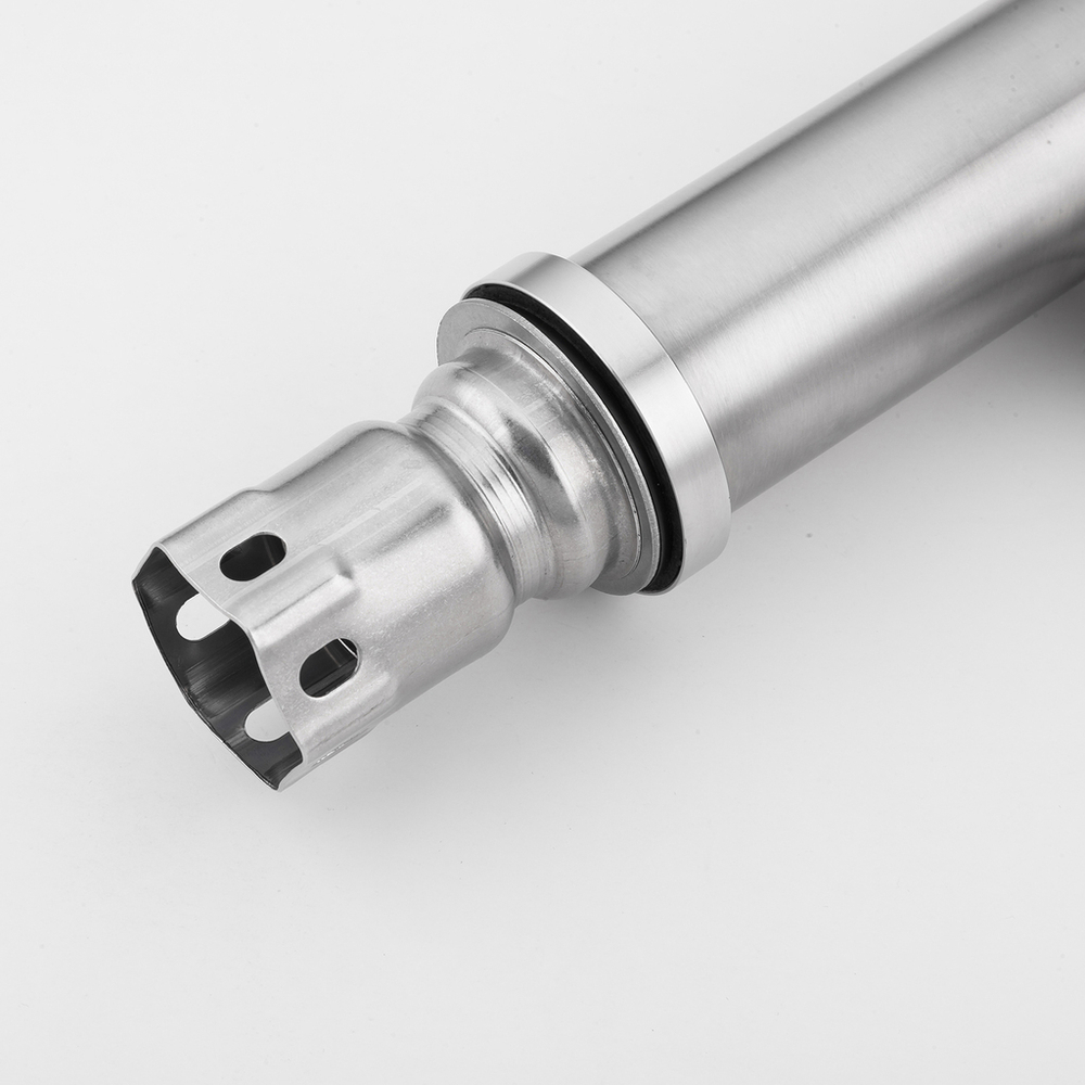 Смеситель для раковины 35к F10801 FRAP (литой, п/гайку, САТИН, нерж.сталь)