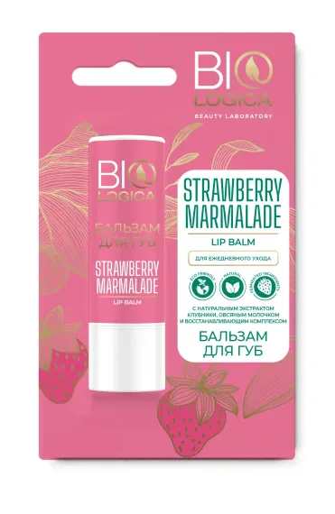Гигиеническая помада Biologica Strawberry Marmalade