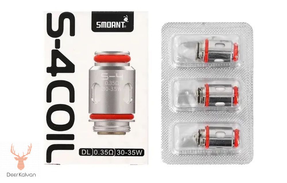 Испаритель Smoant &quot;Charon baby Plus&quot; (S-4 coil) (0.35 Om) (1 шт.)