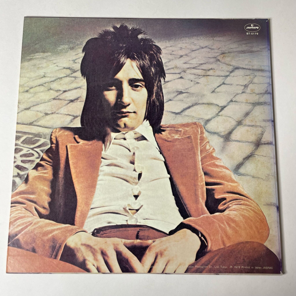 Винтажная виниловая пластинка LP Rod Stewart Gasoline Alley (Japan 1978) (No Obi) My Way Of Giving