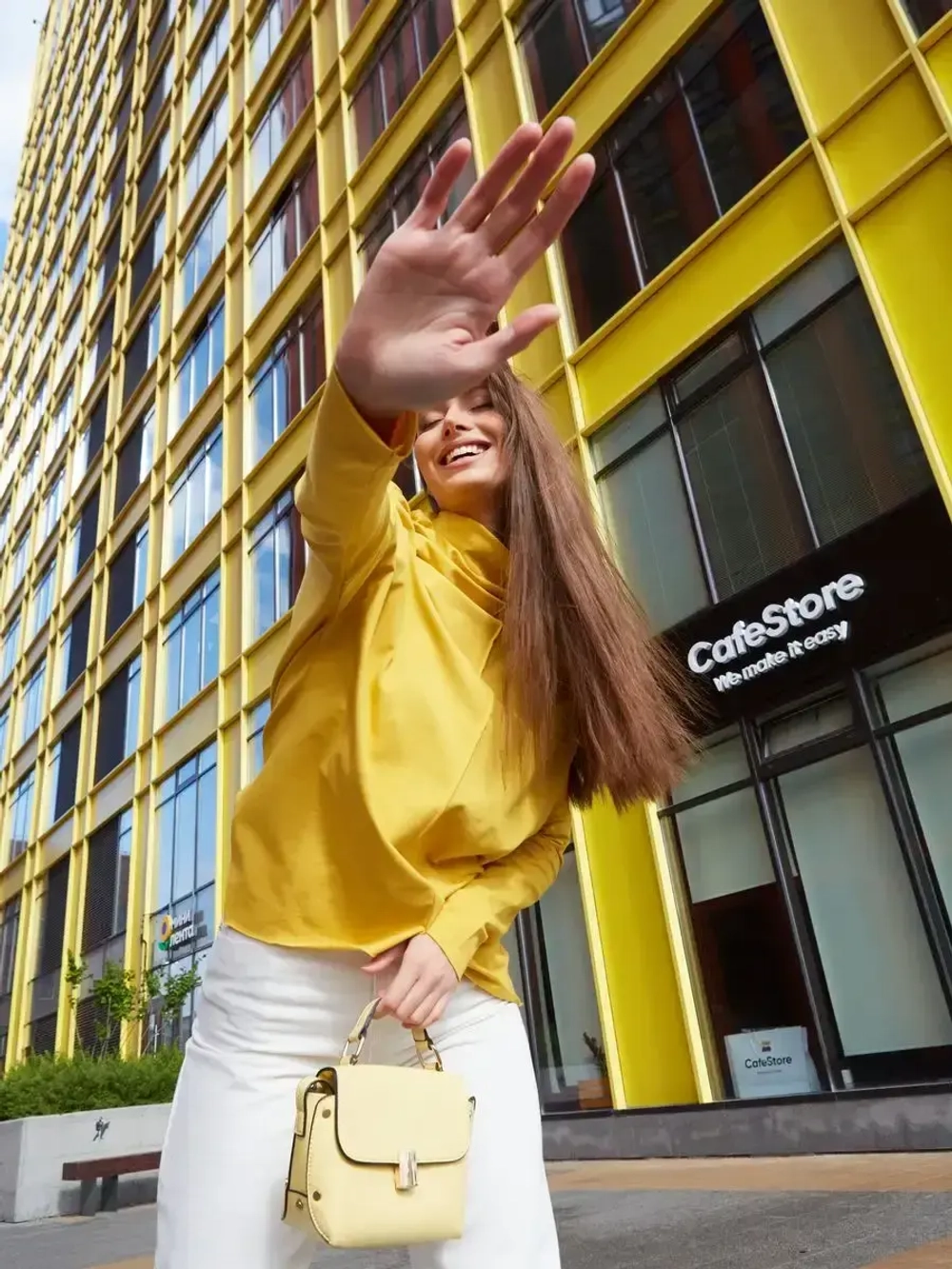 Лонгслив оверсайз