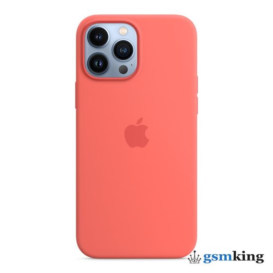 Apple Silicone Case with MagSafe iPhone 13 Pro Max Pink Pomelo «Розовый помело» MM2N3ZE/A
