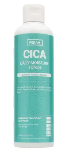 Успокаивающий тонер для лица с экстрактом центеллы азиатской PEKAH Daily Moisture Cica Toner 250 мл.