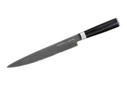 Нож кухонный для нарезки 23см Samura Mo-V Stonewash SM-0045B/K