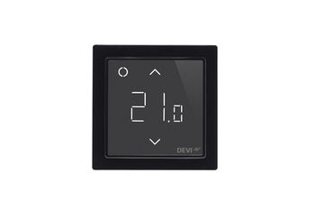 DEVIreg™ Smart терморегулятор интеллектуальный с Wi-Fi, черный, 16А