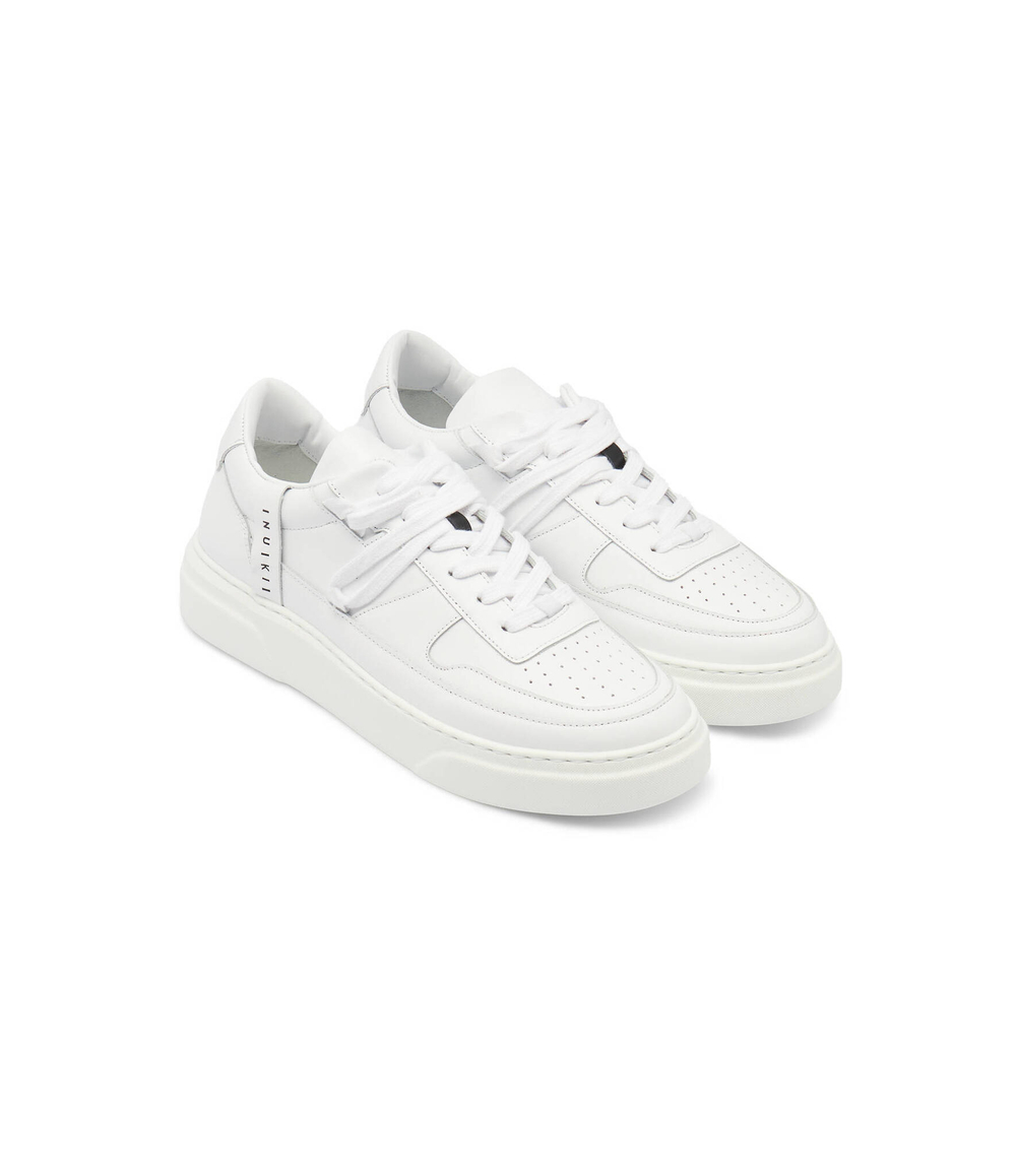 Кожаные кроссовки leo 855 INUIKII - белый(50102-855)