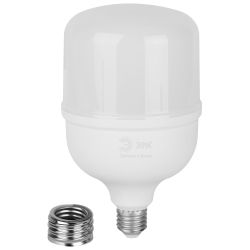 Лампа светодиодная POWER ЭРА RED LINE LED T120-60W-6500-E27/E40 R 60Вт колокол холодный белый свет E27/E40