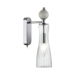 8269/1W NEOCLASSI хром/серый/прозрачный, металл/керамика/стекло Бра Е14 1*40W 220V EMILY