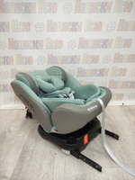 Автокресло детское Indigo Aero ST-3 Isofix группа 0/1/2/3 (0-36) шалфей