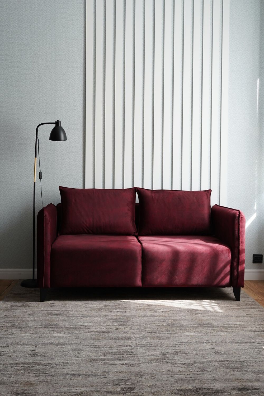 Диван Леон 1,6 Бордо