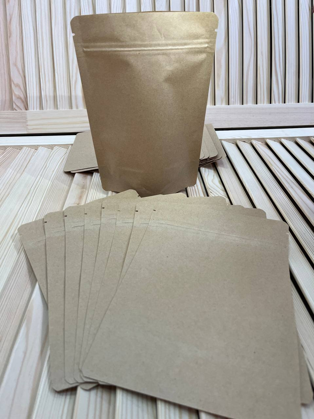 пакет дой-пак 150*210 Крафт