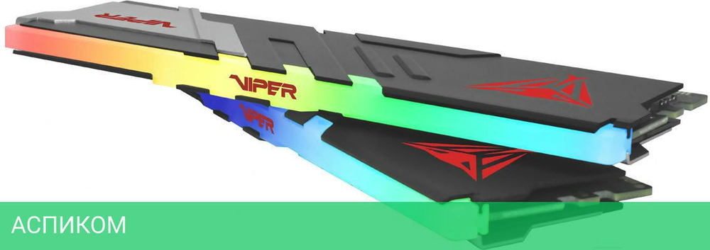 Оперативная память Patriot Viper Venom RGB DDR5 2x16GB (PVVR532G680C34K)