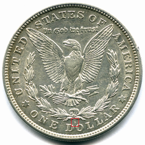 1 доллар 1921 (D). США XF+ (Морган)