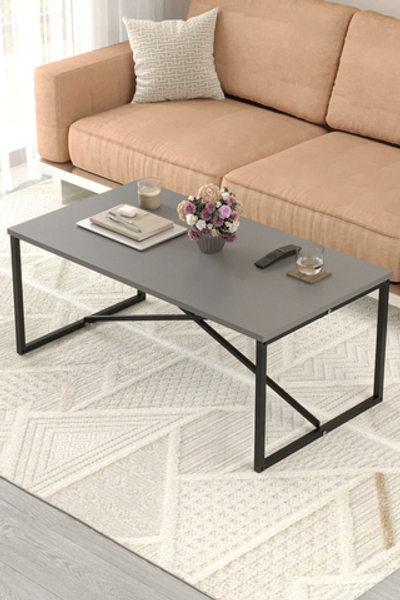 Журнальный столик HERMES 100х55 - антрацит