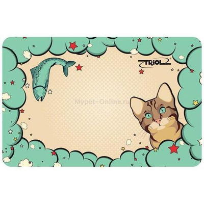 Коврик под миску «Кошечка", 430*280мм, Triol