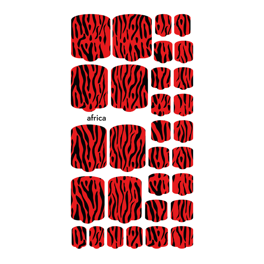 Плёнки для педикюра by provocative nails africa