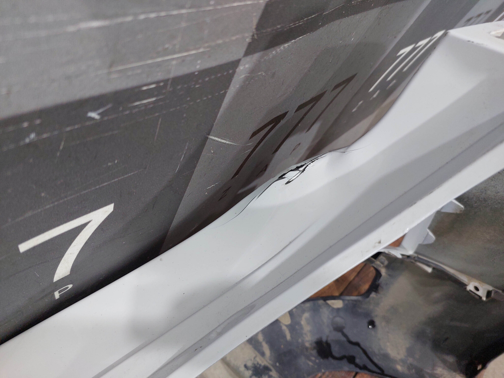 Бампер задний Kia Rio 4 X-Line 20-нв Б/У Оригинал 86611H0900