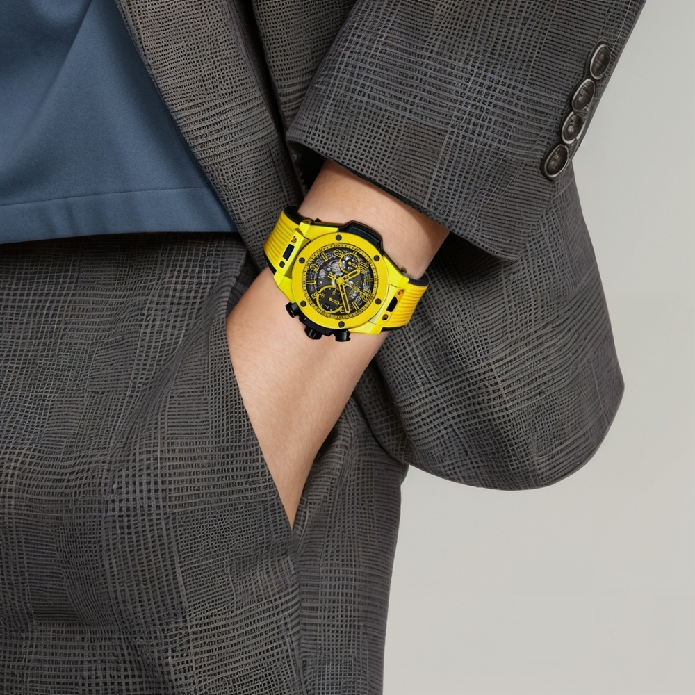 Часы HUBLOT BIG BANG 100 42mm, 441.CY.471Y.RX