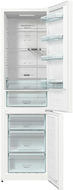 Отдельностоящий двухкамерный холодильник Gorenje NRK 6201 SYW