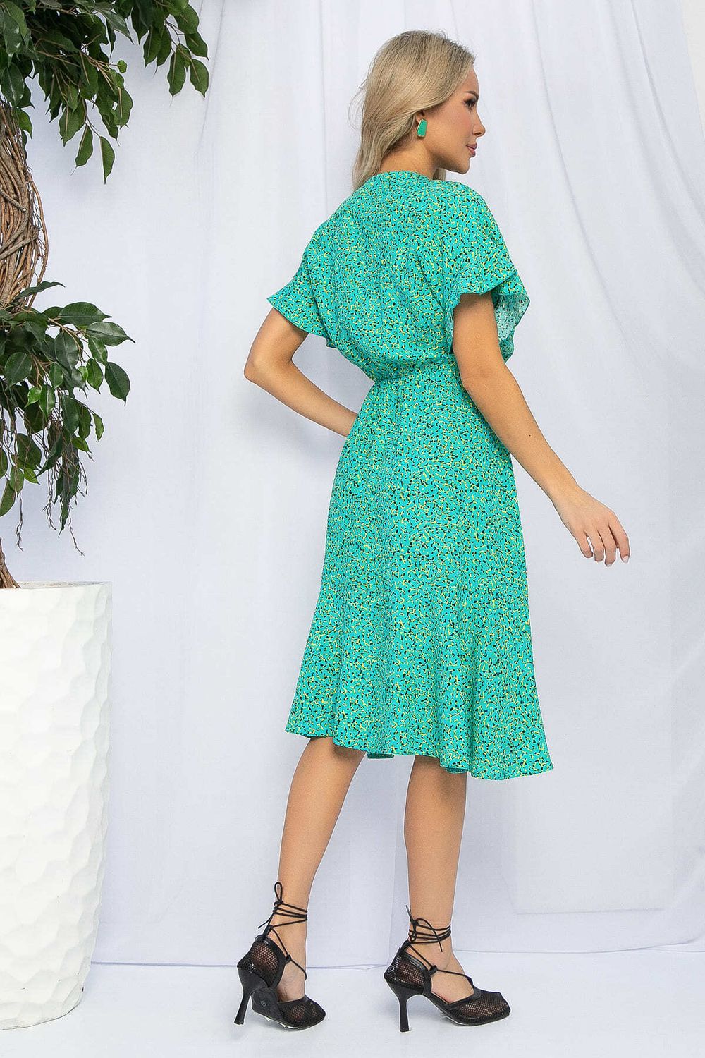 Платье Кристи (зеленое) П13206-35М LT Collection