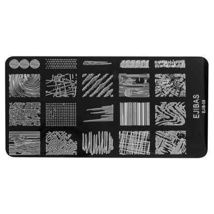 Пластина для стемпинга EJIBAS EJIB-08