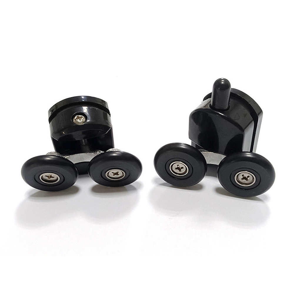 Душевой уголок Abber Schwarzer Diamant 100x100 AG02100BMH профиль Черный стекло матовое