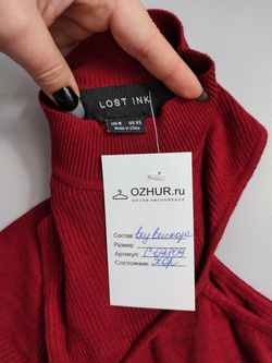 Платье Lost Ink с открытым плечом 42 размер