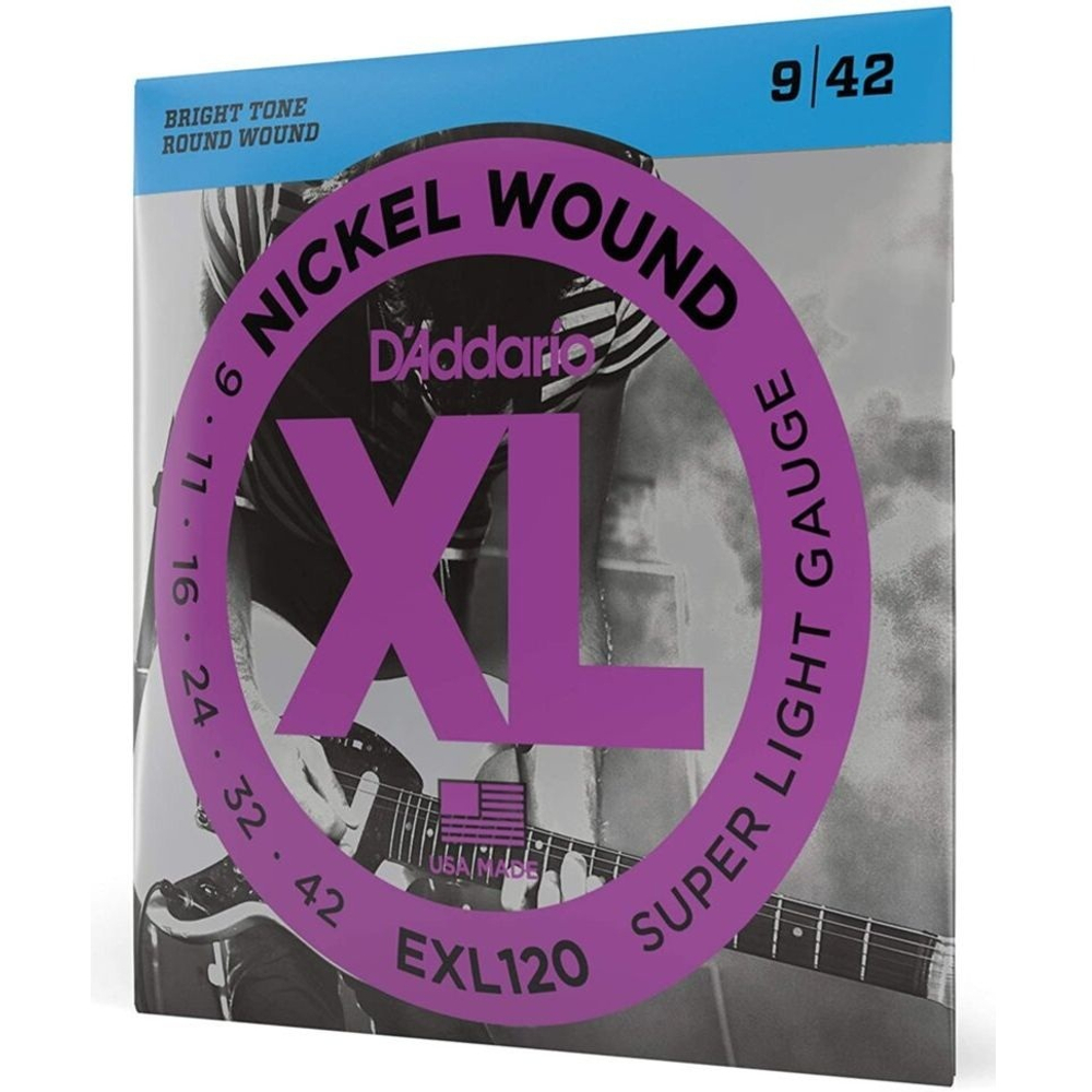 Струны для электрогитары D'addario EXL120