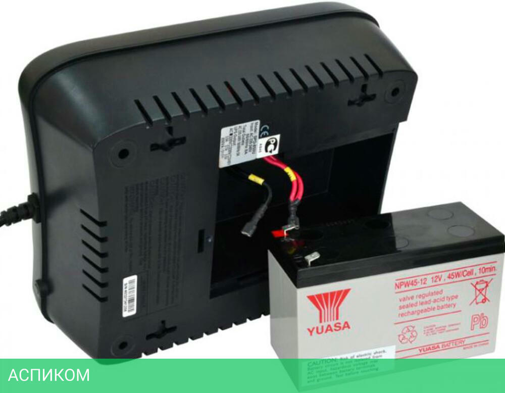 Источник бесперебойного питания Powercom Spider 650VA (SPD-650U)