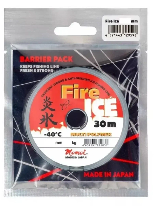 Леска Fire Ice 30м красная