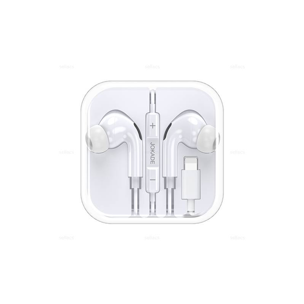 Проводные наушники для Lightning Jokade JD048 (white)