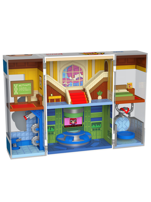 Набор Funko Bitty POP! Bitty Box Marvel X-Men The X-Mansion+2 Bitty POP! Professor X+Wolverine 91389