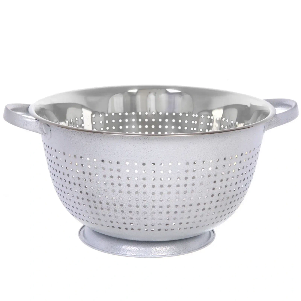 Дуршлаг из нержавеющей стали 5л 29*15,5см с круглыми ручками