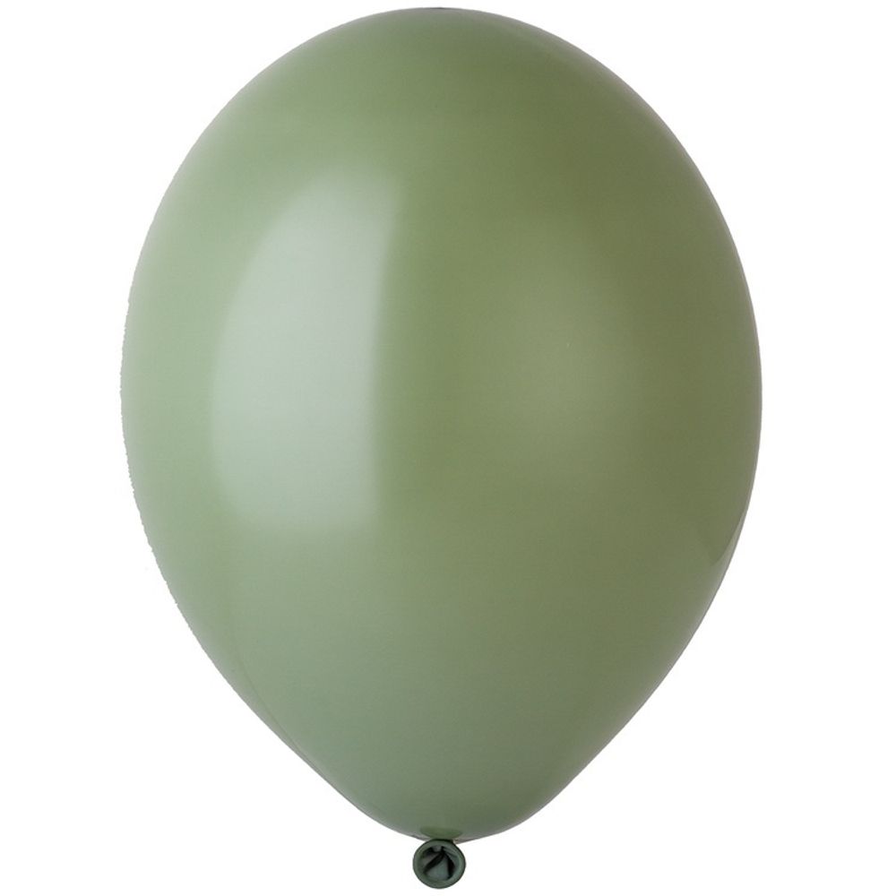Шар (14"/36 см) Пастель Экстра Rosemary Green 488 50 шт.