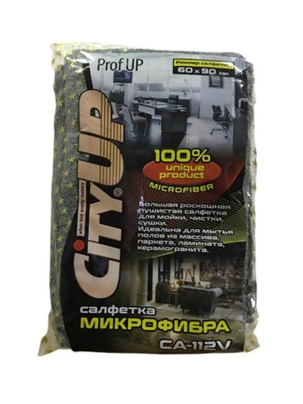 Салфетка микрофибра CityUp СА-112V 60*90см