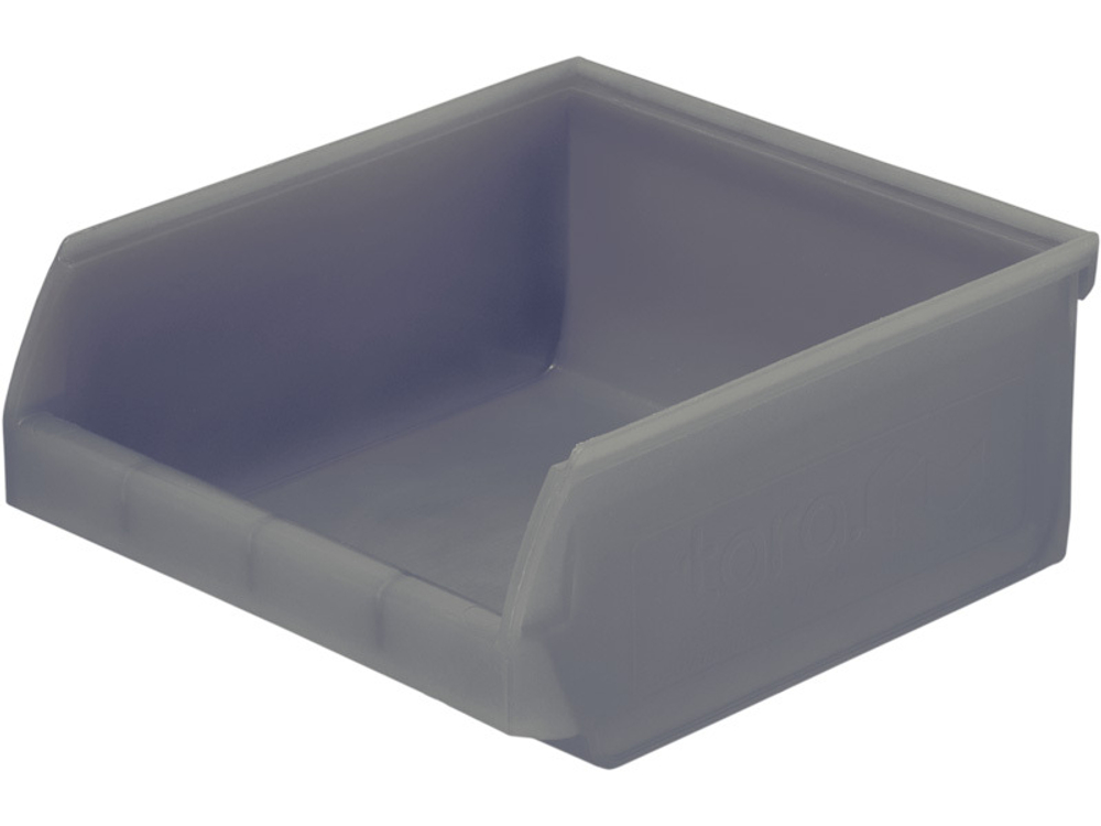 Ящик сплошной 107×98×47 мм, объем 0.49 л., арт.: 5000, темно-серый, код: 15362