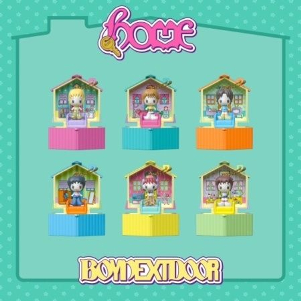 (ПРЕДЗАКАЗ) Альбом BOYNEXTDOOR - HOME 1st Studio Album POCKET HOME RANDOM Version