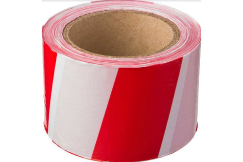 Сигнальная лента STAYER Master, цвет красно-белый, 75мм х 150м, 12241-75-150